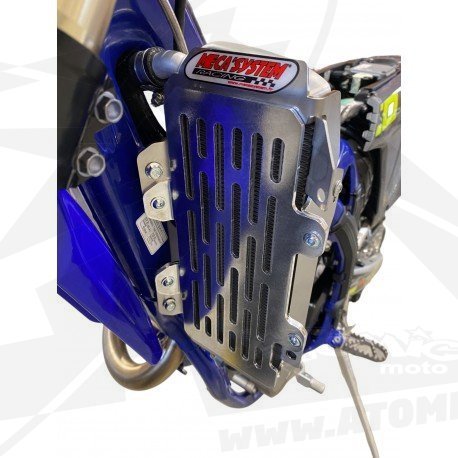 Protections de radiateurs en Inox + grille alu SHERCO 250 SE / 300 SE / 250 SE-F / 300 SE-F FACTORY 2025-2026 