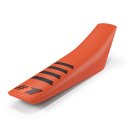 Housse de selle ONEGRIPPER RIBBED orange et noir