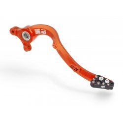 Pédale de frein arrière S3 TBI KTM orange 