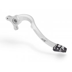 Pédale de frein arrière S3 TBI KTM, Husqvarna, GASGAS grise 