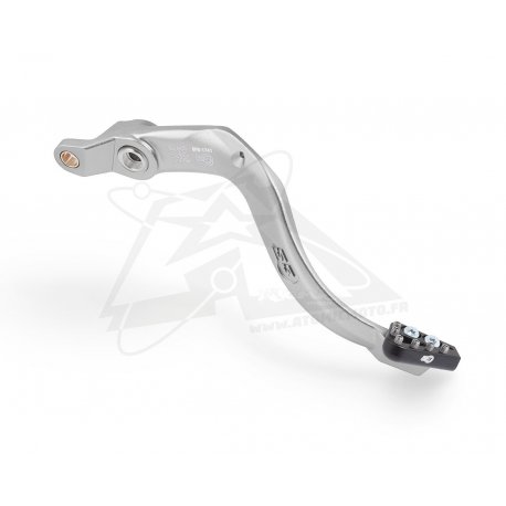 Pédale de frein arrière S3 BETA grise vis fixation 10mm 