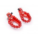 Kit repose-pieds S3 HR SOLID rouge