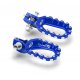 Repose-pieds position haute S3 KTM/HQV/GASGAS bleu 