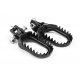Repose-pieds PUNK S3 noir pour KTM/HQV/GASGAS