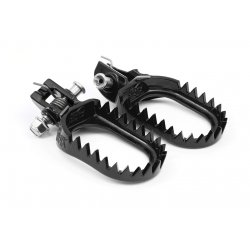 Repose-pieds PUNK S3 noir pour KTM/HQV/GASGAS 