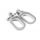 Repose-pieds PUNK S3 gris pour KTM/HQV/GASGAS 