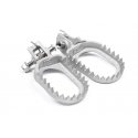Repose-pieds PUNK S3 gris pour KTM/HQV/GASGAS