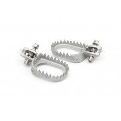 Repose-pieds PUNK S3 position basse et arrière gris 