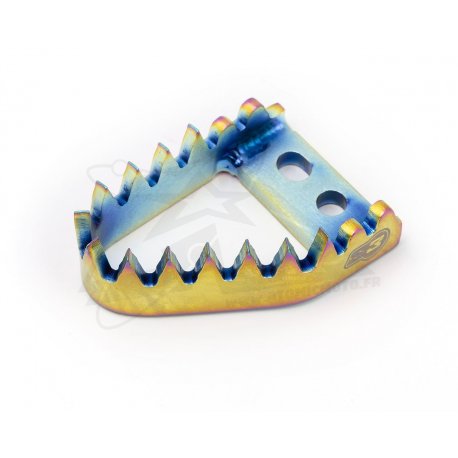 Embout pédale de frein S3 large en titane 