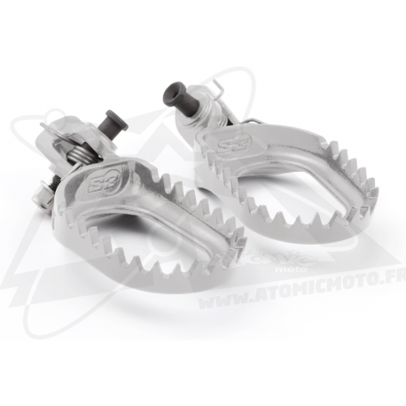 Kit repose-pieds S3 PUNK gris 