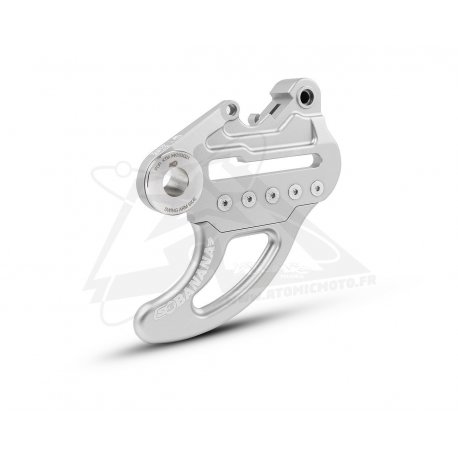 Protecteur de disque de frein arrière S3 BANANA silver pour KTM/HQV/GASGAS et SHERCO 