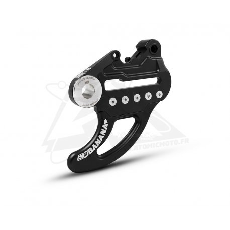 Protège disque de frein arrière S3 BANANA noir pour KTM/HQV/GASGAS 