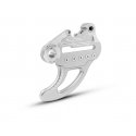 Protège disque de frein arrière S3 BANANA silver pour KTM/HQV/GASGAS 