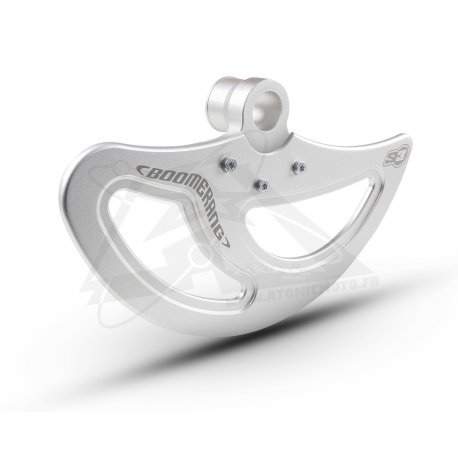 Protège disque de frein avant S3 BOOMERANG gris pour KTM/HQV/GASGAS 