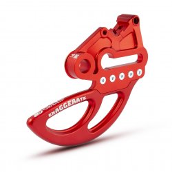Protège disque de frein arrière S3 EXAGGERATE rouge pour GASGAS et RIEJU 