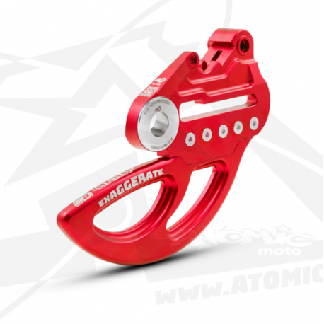 Protège disque de frein arrière S3 EXAGGERATE rouge pour KTM/HQV/GASGAS 