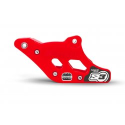 Guide Chaîne S3 Hard Enduro protection renforcée & design racing rouge 