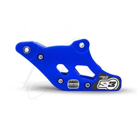 Guide Chaîne S3 Hard Enduro protection renforcée & design racing bleu 