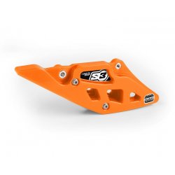 Guide chaîne S3 spécial Hard Enduro hyper renforcé pour KTM/ Husqvarna/ GASGAS Tbi orange 