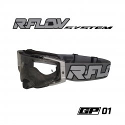 Masque R-FLOW GP 01 Gris&nbsp;/noir – écran clair 