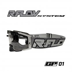 Masque R-FLOW GP 01 Gris&nbsp;/noir – écran RFLOW 