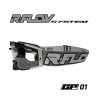 Masque R-FLOW GP 01 Gris&nbsp;/noir – écran RFLOW