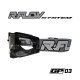 Masque R-FLOW GP 03 gris&nbsp;/blanc – écran RFLOW 