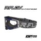 Masque R-FLOW GP 09 gris/bleu – écran clair 