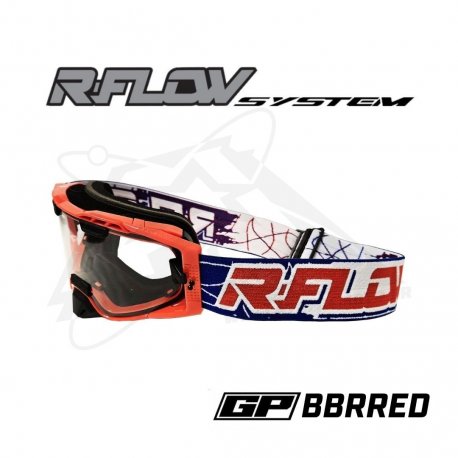 Masque R-FLOW GP BBR RED – écran RFLOW 