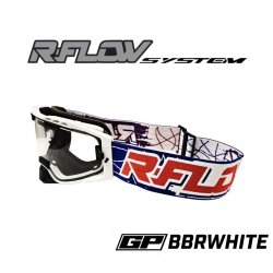 Masque R-FLOW GP BBR WHITE – écran RFLOW 