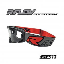 Masque R-FLOW GP 13 gris/orange – écran RFLOW 