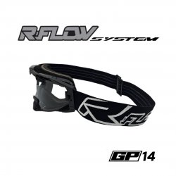 Masque R-FLOW GP 14 noir/blanc – écran RFLOW 