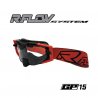 Masque R-FLOW GP 15 rouge – écran RFLOW