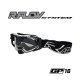 Masque R-FLOW GP 16 blanc/noir – écran RFLOW 