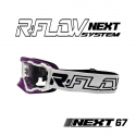 Masque R-FLOW NEXT 67 blanc et violet