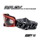 Masque R-FLOW GP 12 noir/orange – écran clair 