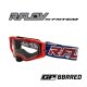 Masque R-FLOW GP BBR RED – écran clair 