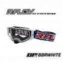 Masque R-FLOW GP BBR WHITE – écran clair
