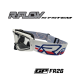 Masque R-FLOW GP FRANCE 2026 – écran RFLOW 